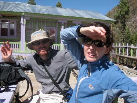 Friends on the Road (they where married the day before we started)